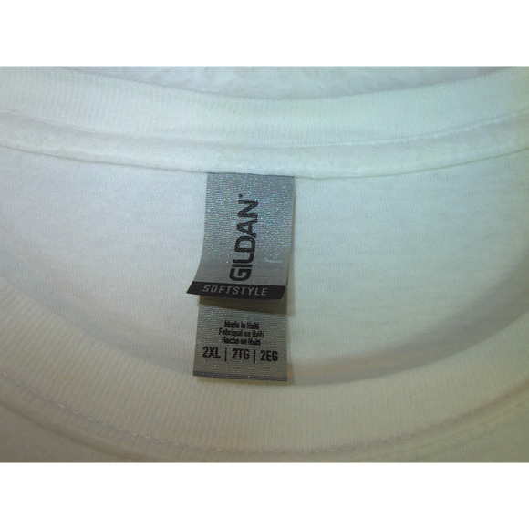 Blame It All On My Roots Womens Unisex Tee shirt White Size 2XL Gildan‎ - Picture 4 of 7